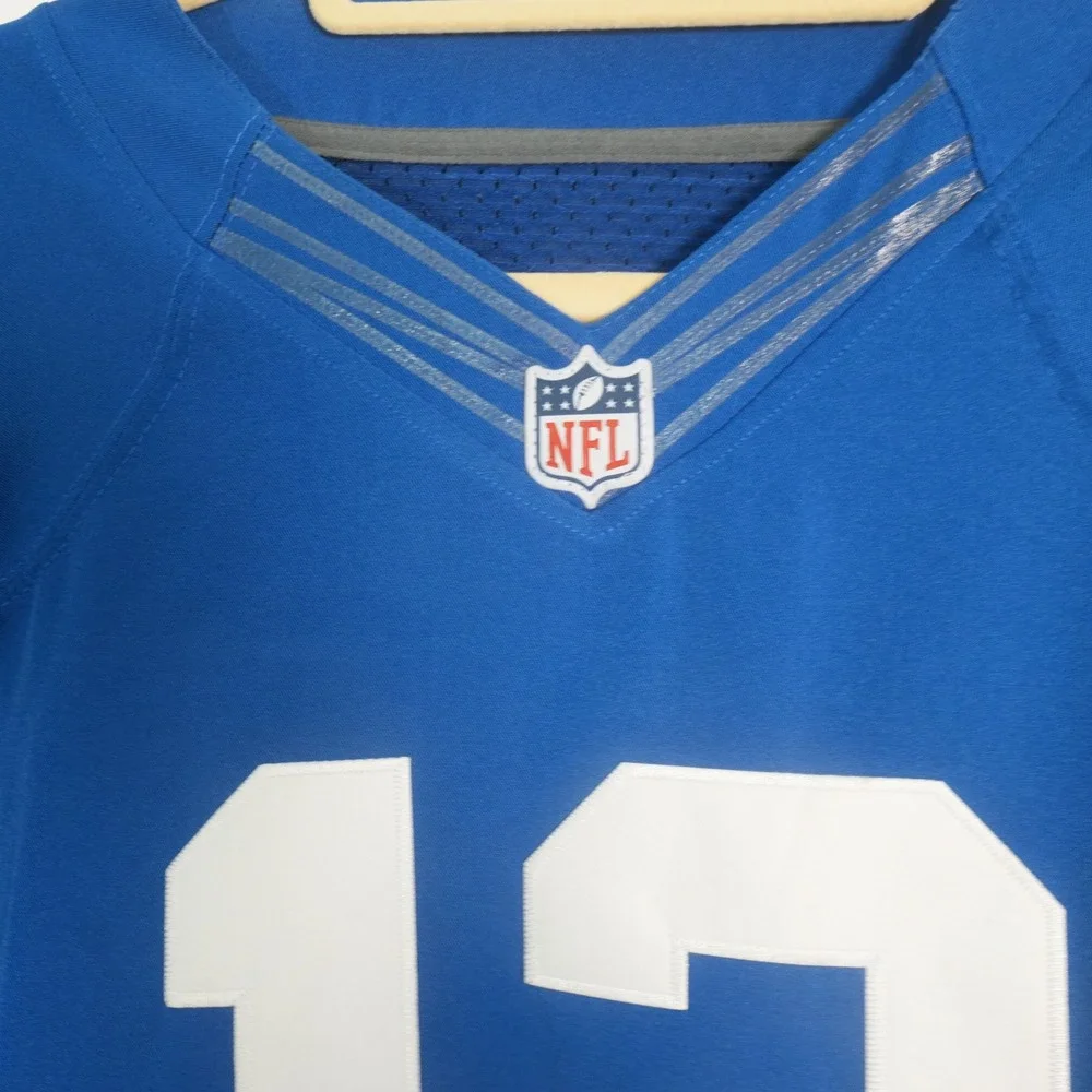 Nike Andrew Luck Indianapolis Colts Jersey Womens 40 Blue NFL‎ On Field 12